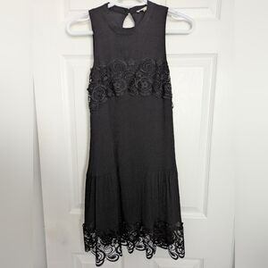 NWOT Rebellion Women's (Size Medium) Black Lined Sleeveless Dress